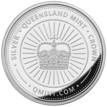 Picture of Tube of  20 x 1oz Queensland Mint Silver Crowns